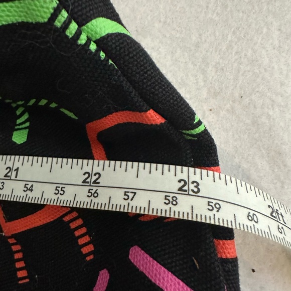 ROXY Tote Bag beach rainbow purse vintage 90s 00s Y2K - Picture 5 of 6